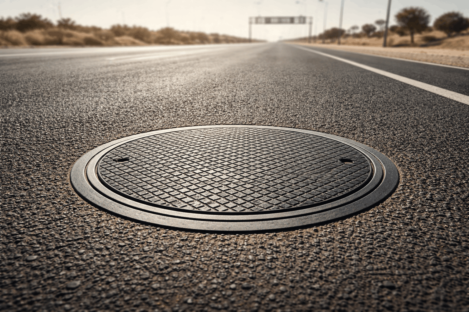 GRP manhole cover Saudi Arabia