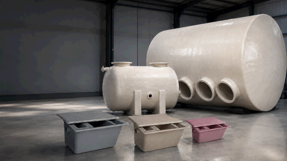 GRP Grease Trap and Oil Water Separator Saudi Arabia
